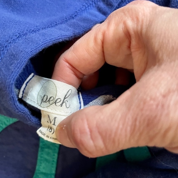 Peek Blue Hoodie with Green Pi Symbol - Picture 5 of 7